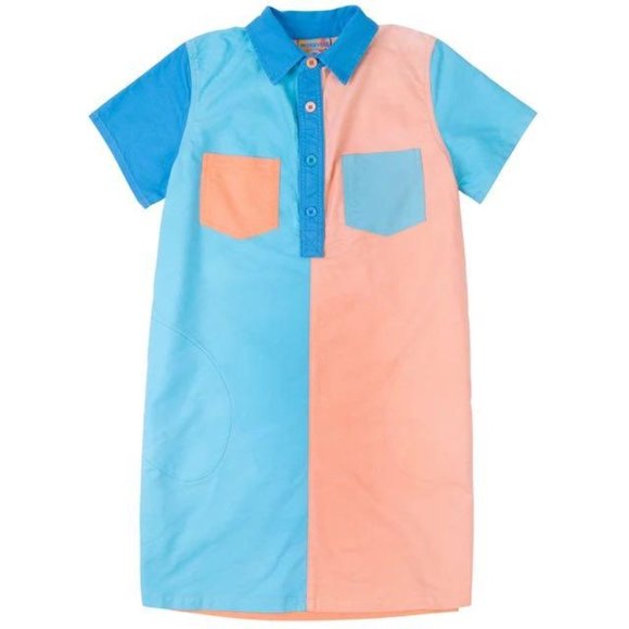 Mokuyobi Dresses & Skirts - Mokuyobi Colorblock Shirt Dress